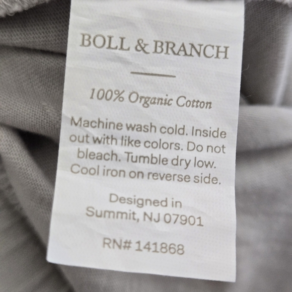 Boll & Branch 100% Organic Cotton Women's Lounge Buttery Soft Shorts Size M - Picture 7 of 10